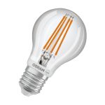 Osram Classic LED E27 Birne Fadenlampe Klar 7.3W 806lm - 827 Extra Warmweiß | Bewegungs- Und Lichtsensor - Ersatz Für 60W