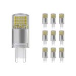Mehrfachpackung 10x Noxion Bolt LED Capsule G9 3.2W 350lm - 827 Extra Warmweiß | Dimmbar - Ersatz für 30W