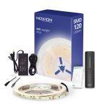 Noxion LED-Streifen Naga 5 Meter Komplettset - 24V - 120LEDs/m - 9.6W/m - 965 Tageslichtweiß | 8mm - IP20 - Höchste Farbwiedergabe - SMD2835