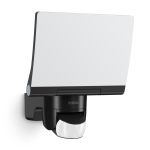 Steinel LED-Scheinwerfer XLED Home Graphite 20W 1608lm - 830 Warmweiß | IP44 - Bewegungs- und Lichtsensor - Symmetrisch