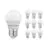 Mehrfachpackung 10x Noxion Lucent Classic LED E27 Kugel Matt 2.5W 250lm - 827 Extra Warmweiß | Ersatz für 25W