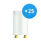 Mehrfachpackung 25x Osram Starter St 151 4-22W langlife SERIE