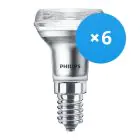 Mehrfachpackung 6x Philips CorePro LEDspot E14 Reflektor R39 1.8W 827 36D | Extra Warmweiß - Ersatz für 30W
